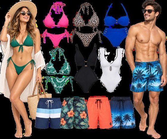Bikinis y trajes de baño