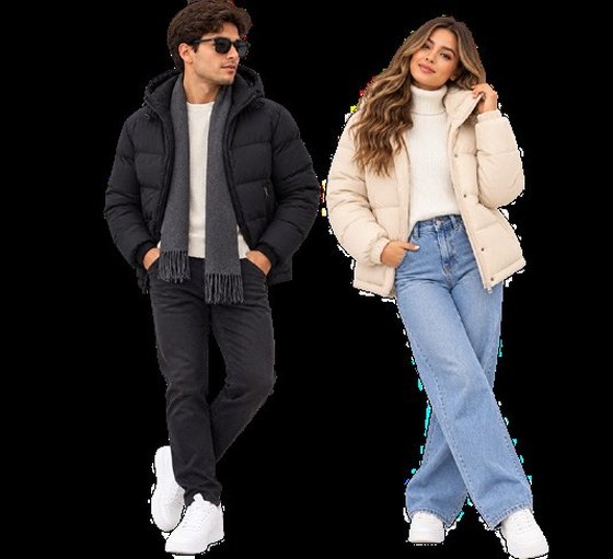 Ropa de invierno y casacas